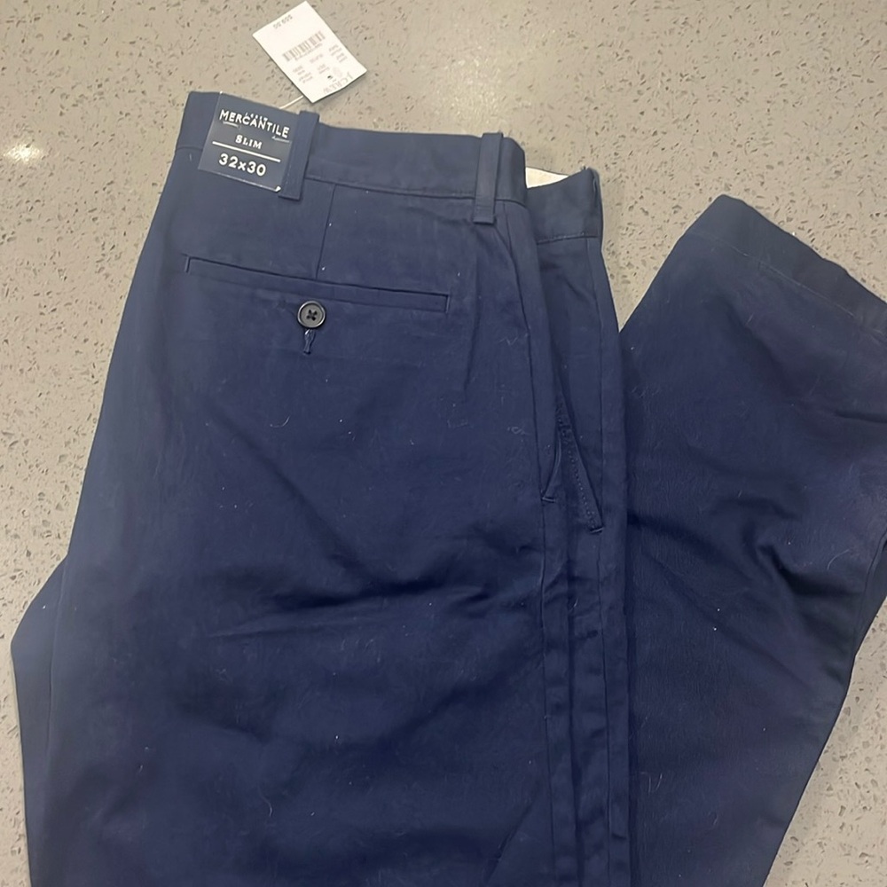 J. Crew Mercantile - Navy Slacks (Slim Fit) NWT
